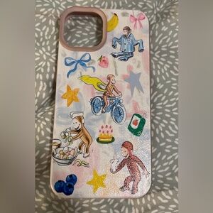 IPHONE 13 Colorful Monkey-Themed Phone Case